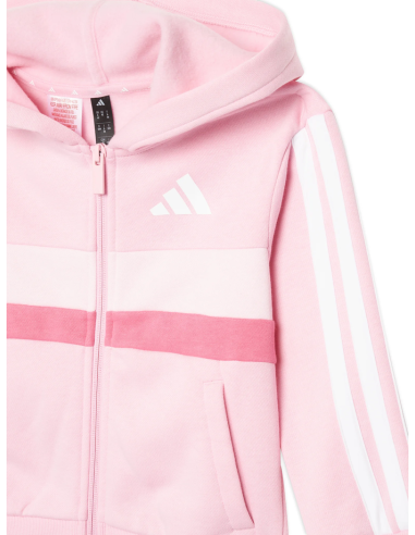 Tuta Bambina Adidas Jk 3stripes tib - Rosa