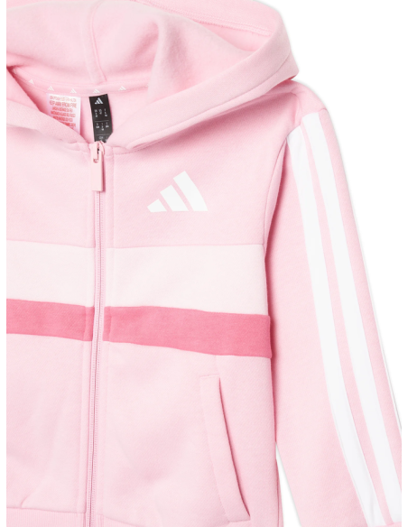 Adidas Jk 3stripes tib Tracksuit for Girls - Pink