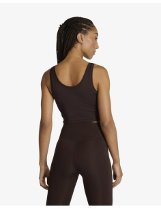 Top Donna Adidas Train Essentials 3-Stripes - Marrone 2