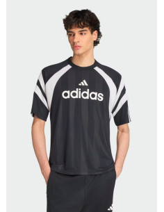 T-shirt uomo Adidas HOUSE OF TIRO- NERO