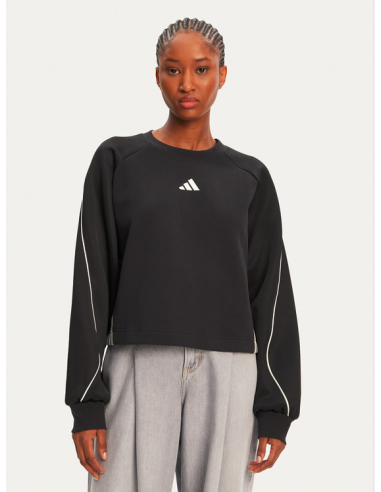 Felpa Donna Adidas Stadium 3-Stripes - Nero