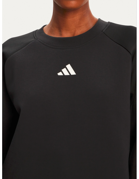 Adidas Stadium 3-Stripes Women's Sweatshirt - Black