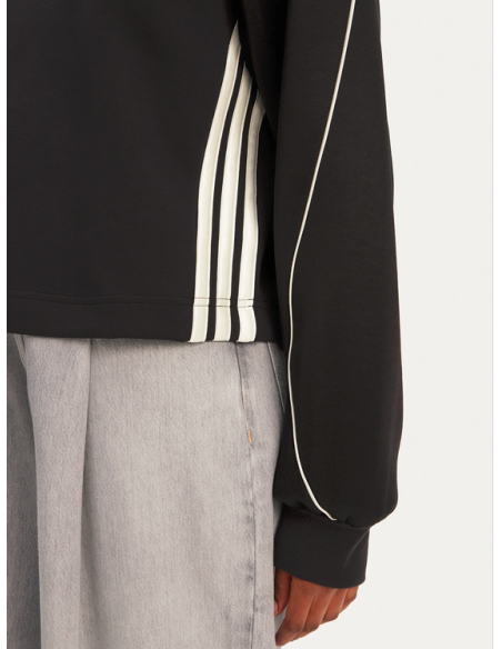 Adidas Stadium 3-Stripes Women's Sweatshirt - Black