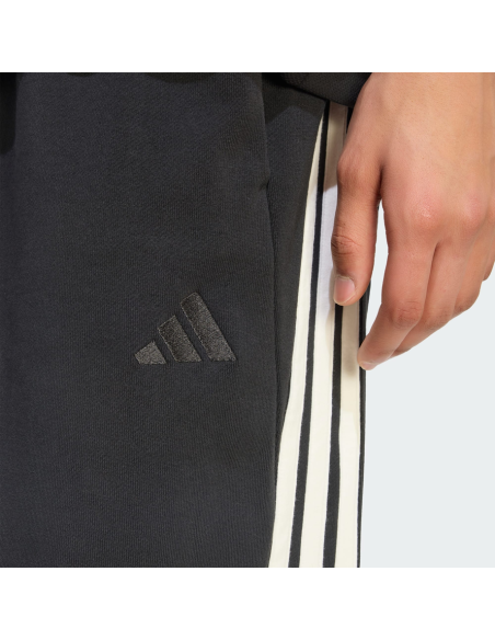 Adidas KIT 3 Stripes Regular Men's Trousers - BLACK