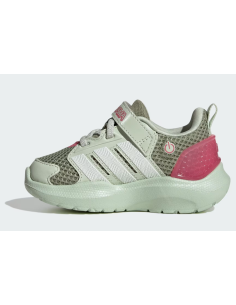 Adidas Runner Lightorama Girls' Shoes - Green/Pink