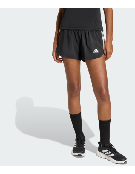 Pantaloncino Donna Adidas Pacer Woven - Nero