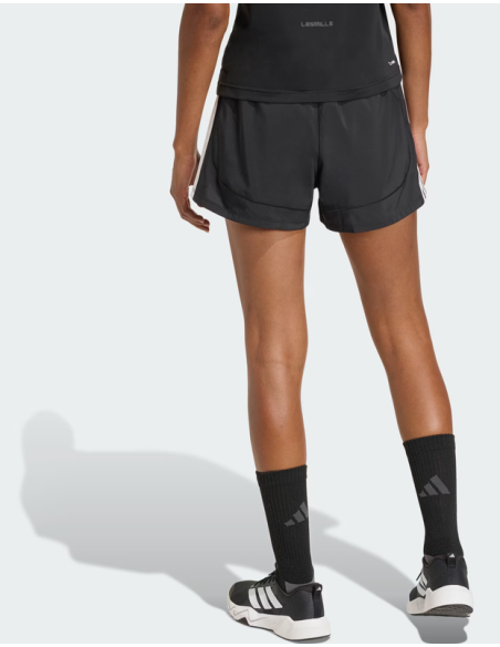 Pantaloncino Donna Adidas Pacer Woven - Nero