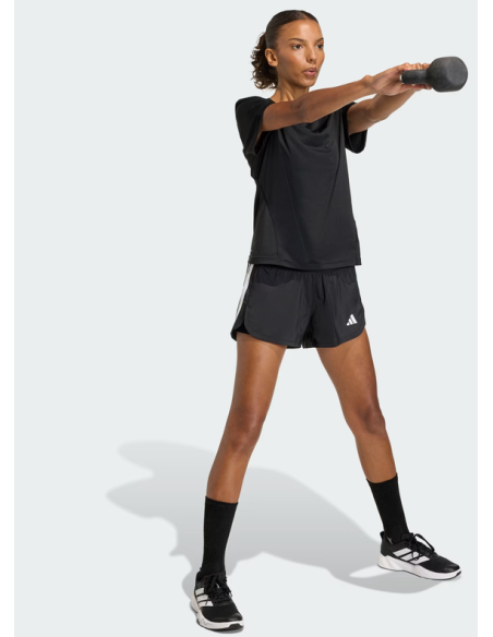 Adidas Women's Pacer Woven Shorts - Black
