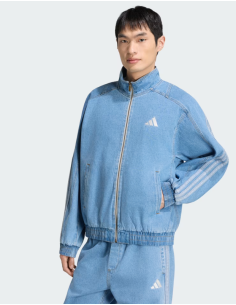 Giacca Uomo Adidas Denim - Azzurro