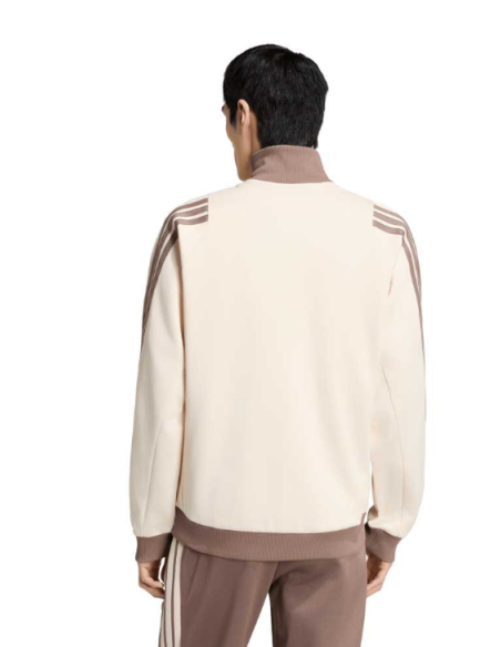 Giacca Uomo Adidas Stadium Regular Fit Pique - Avorio