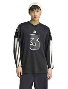 Adidas Men's Varsity Jersey Sweatshirt - BLACK