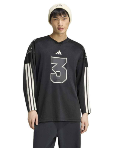Adidas Men's Varsity Jersey Sweatshirt - BLACK