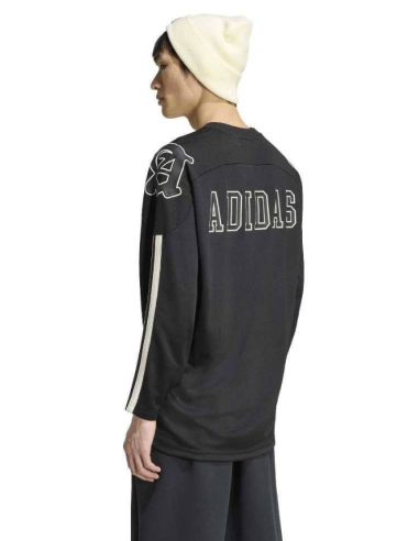 Adidas Men's Varsity Jersey Sweatshirt - BLACK