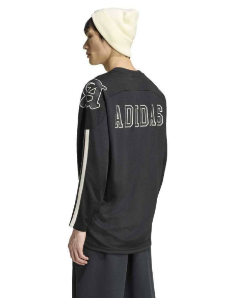 Adidas Men's Varsity Jersey Sweatshirt - BLACK