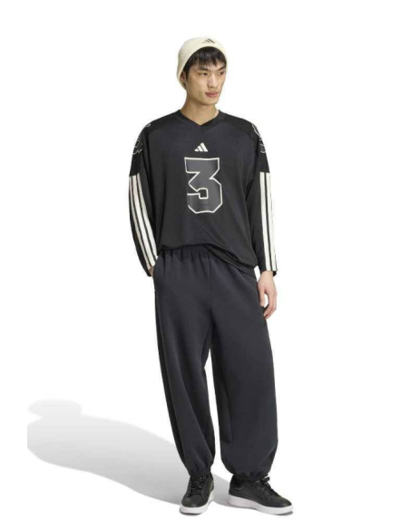 Adidas Men's Varsity Jersey Sweatshirt - BLACK