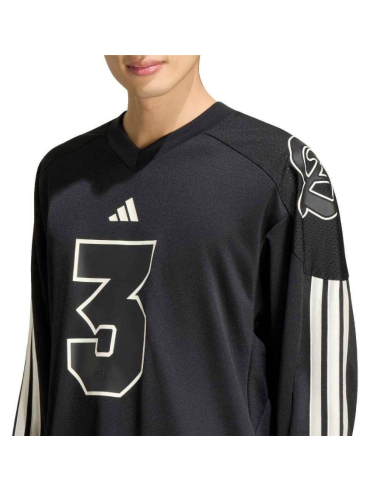 Adidas Men's Varsity Jersey Sweatshirt - BLACK