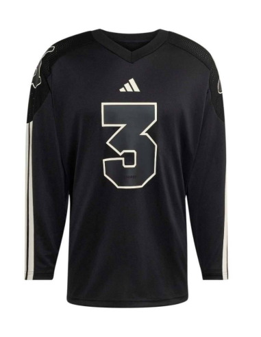 Adidas Men's Varsity Jersey Sweatshirt - BLACK