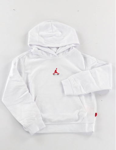 Felpa Ragazzo Jordan BROOKLYN PO HOODY - Bianca