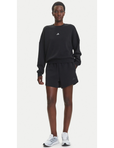 Adidas Essentials Small Logo Women's Sweatshirt - Black 2