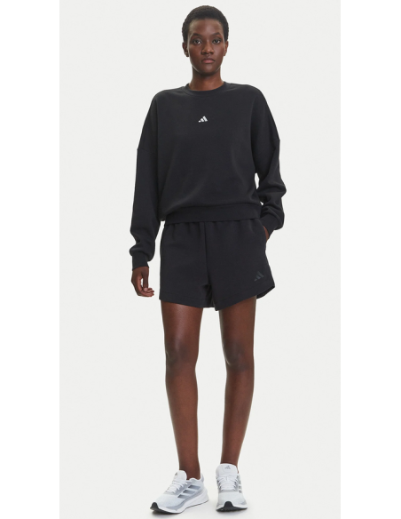 Adidas Essentials Small Logo Women's Sweatshirt - Black