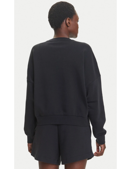 Felpa Donna Adidas Essentials Small Logo - Nero