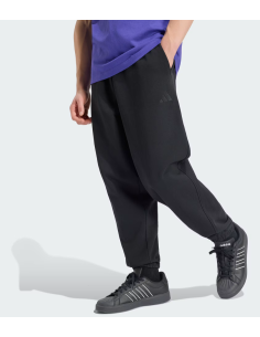 Adidas Men's Kit Small Logo Cuffed Pants - Black