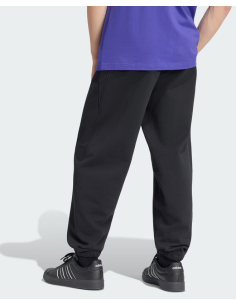 Adidas Men's Kit Small Logo Cuffed Pants - Black 2