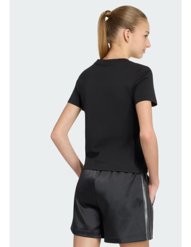 Adidas Satin Girls' T-Shirt - Black