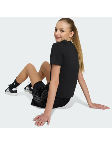Adidas Satin Girls' T-Shirt - Black