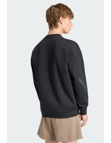 Felpa Uomo Adidas Z.N.E.- Nero