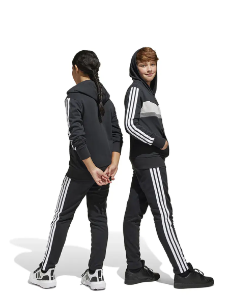 Survêtement Adidas Essentials Tiberio 3-Stripes pour Unisex - Noir