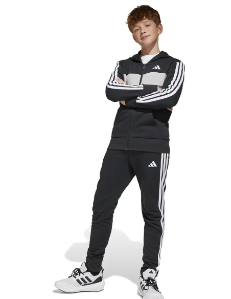 Survêtement Adidas Essentials Tiberio 3-Stripes pour Unisex - Noir