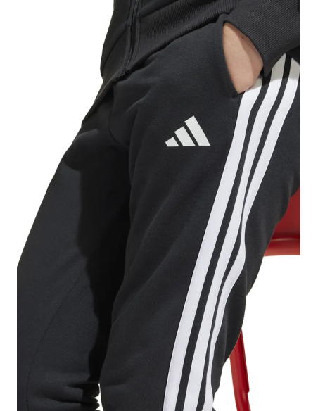 Tuta Unisex Adidas Essentials Tiberio 3-Stripes - Nero