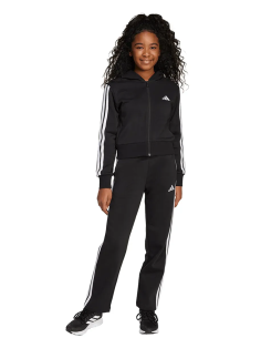 Adidas Essentials Girls' Tracksuit - Black