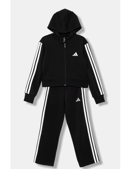 Adidas Essentials Girls' Tracksuit - Black