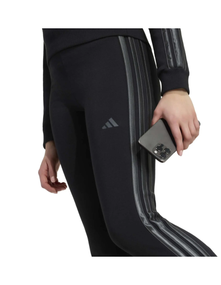 Leggings ragazza Adidas Satin - Nero