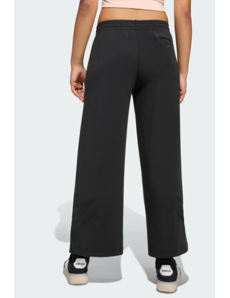 Adidas Future Icons 3-Stripes Wide Leg Girls' Pants - Black