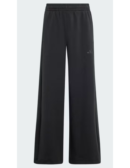 Adidas Future Icons 3-Stripes Wide Leg Girls' Pants - Black