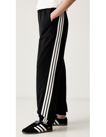 Pantalone Donna Adidas Side-Stripe Track - Nero