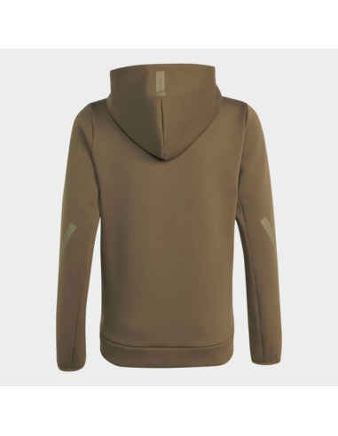 Felpa Ragazzo Adidas con zip Z.N.E - VERDE