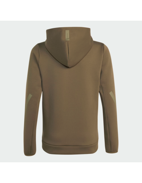 Felpa Ragazzo Adidas con zip Z.N.E - VERDE