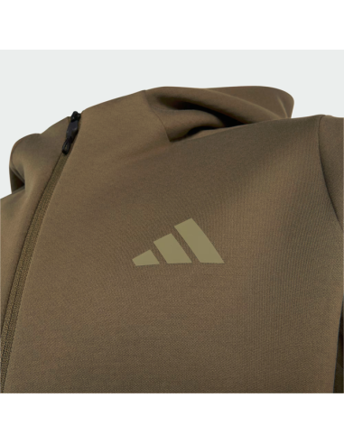 Adidas Boys' Zip-Up Hoodie Z.N.E. - GREEN