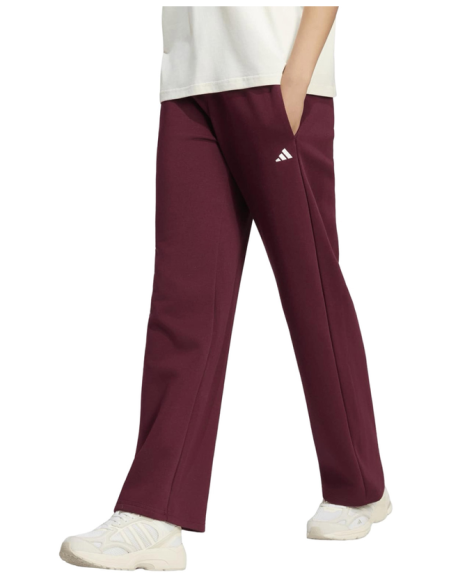 Pantalone Donna Adidas Essentials Small Logo - Bordeaux