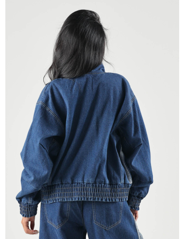 Giacca Donna Adidas Denim - Blu