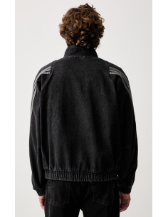 Giacca Uomo Adidas Denim - Nero 2