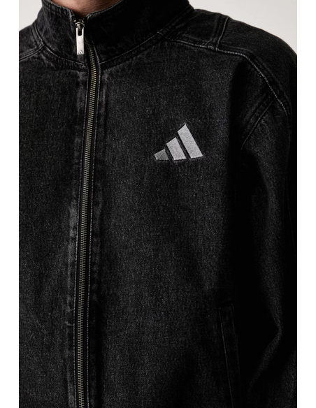 Giacca Uomo Adidas Denim - Nero