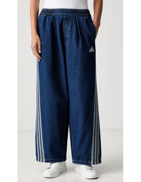 Adidas Women's Denim Pants - Blue