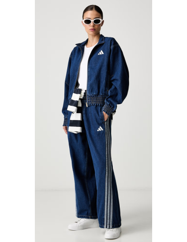 Adidas Women's Denim Pants - Blue