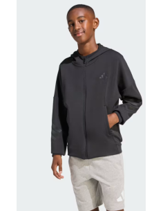 Felpa Ragazzo Adidas Future Icons 3-Stripes - Nero