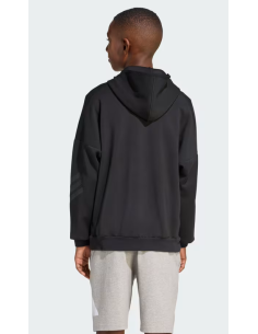 Felpa Ragazzo Adidas Future Icons 3-Stripes - Nero 2
